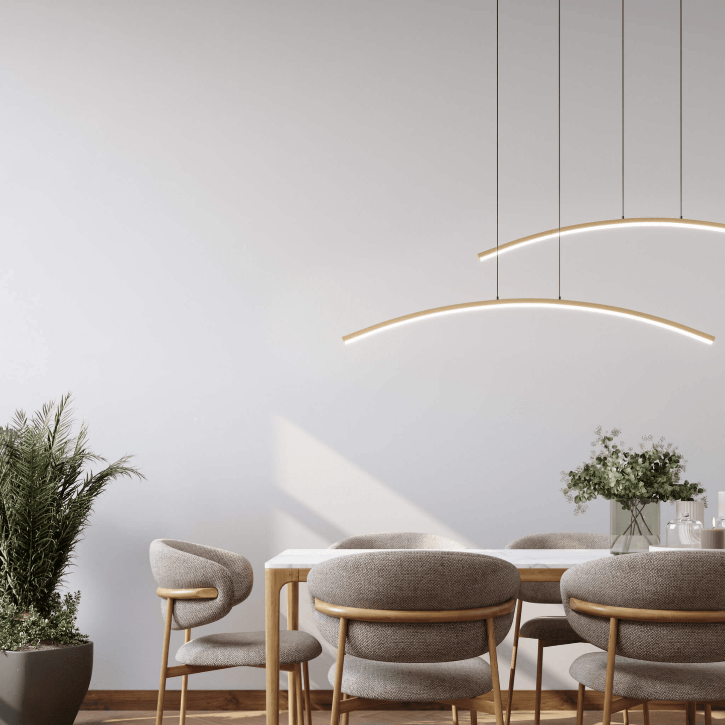 48″ LED Ceiling Pendant - Orvon Lighting