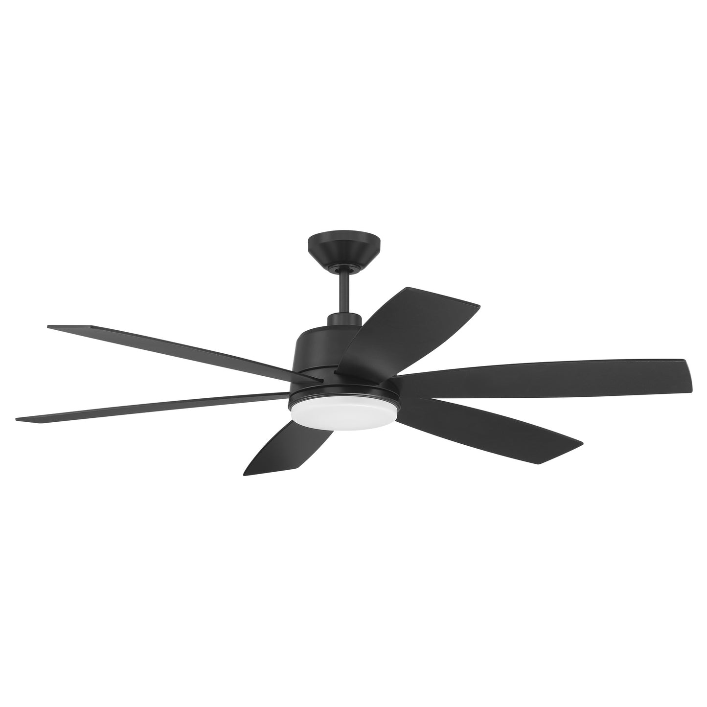 Hogan 54-Inch 6-Blade Ceiling Fan with Integrated LED Light