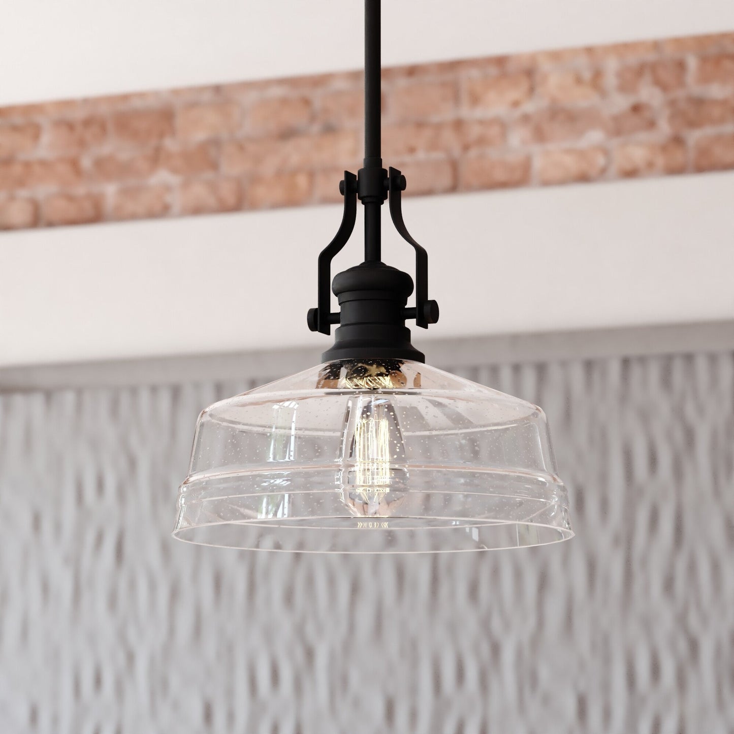 Beloit 12 - in. Pendant Matte Black - Orvon Lighting