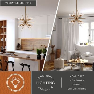 Estelle 27.5 - in Pendant Natural Brass - Orvon Lighting