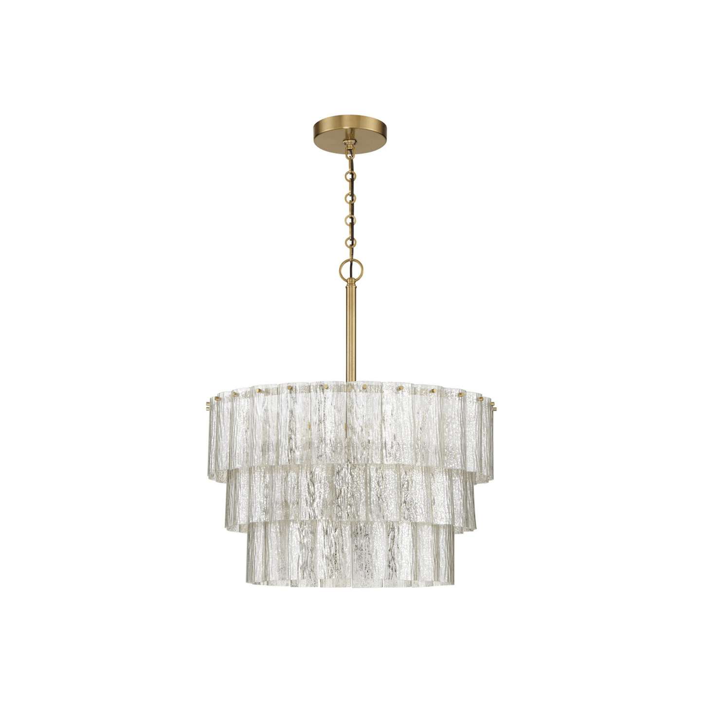 Museo 9 Light 20.5 inch Satin Brass Pendant Ceiling Light - Orvon Lighting