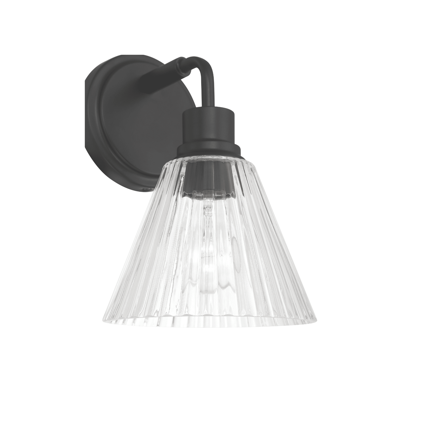 Pleated 1 Light Wall Sconce - Orvon Lighting