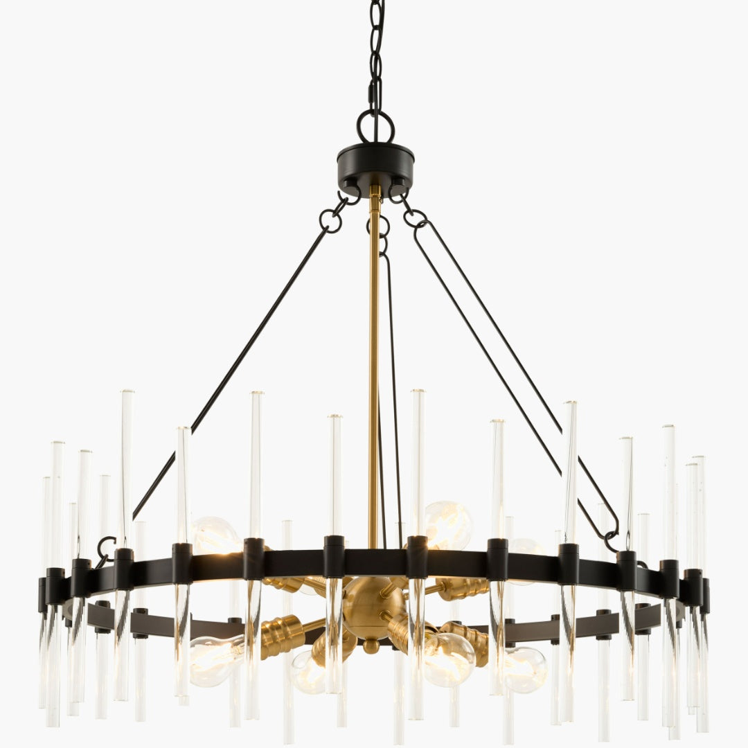 Surya Solenne 30" L × 30" W Chandelier – Default Title additional view