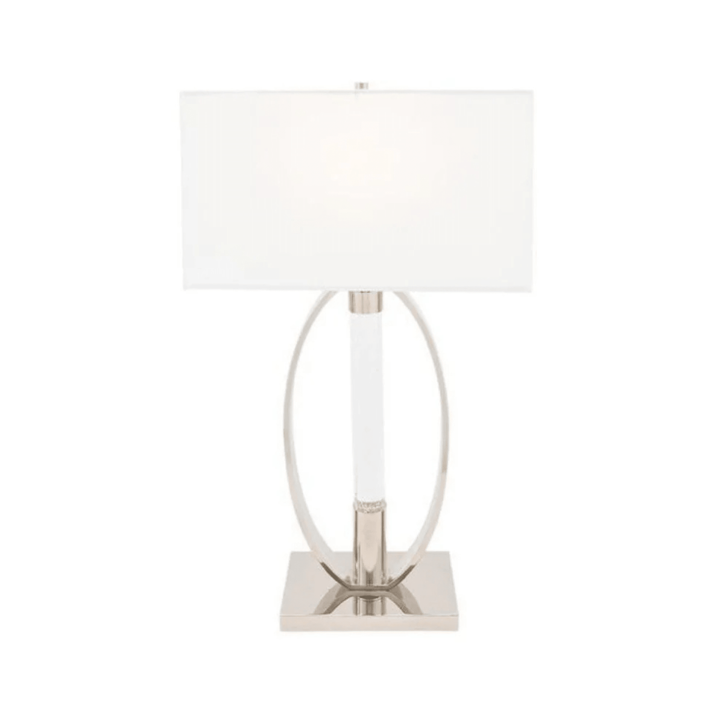 Sparkling Crystal & Chrome Table Lamp 2 Light - Orvon Lighting