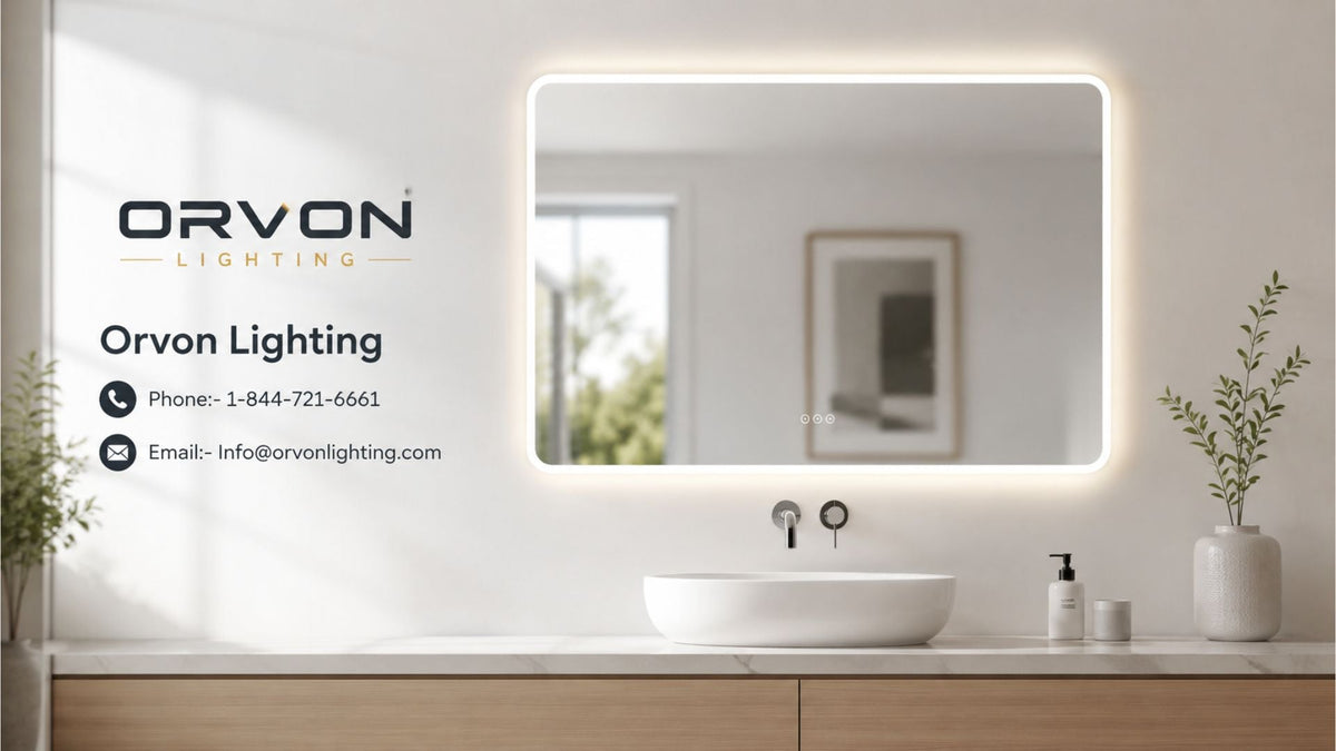 Back lit mirror