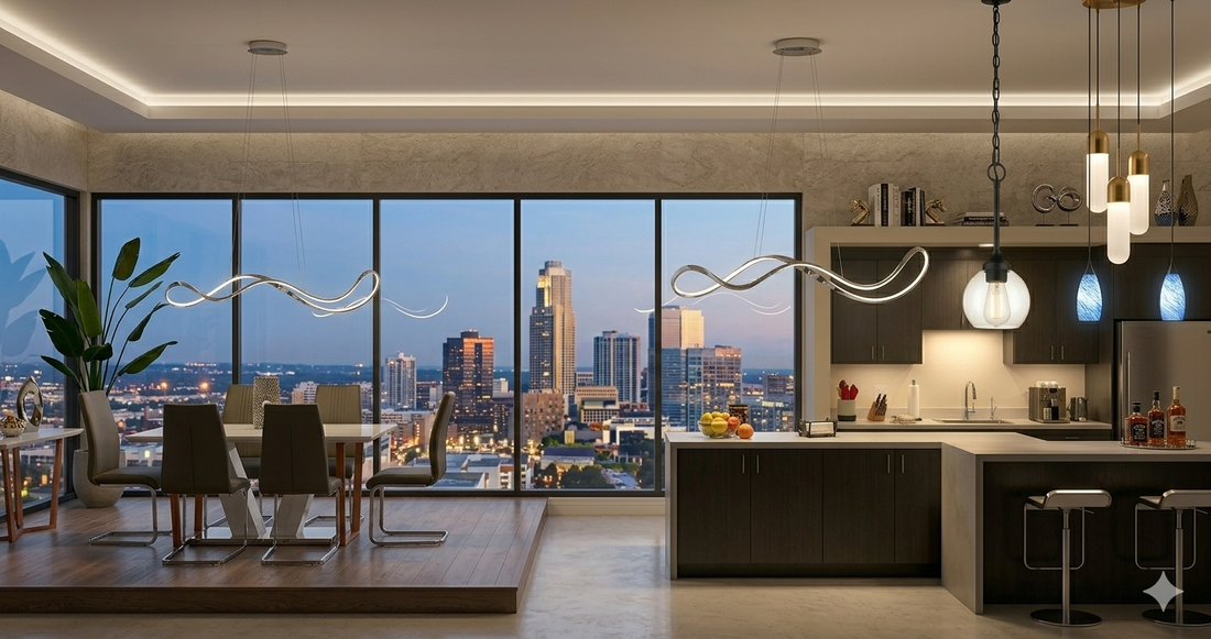 Modern Crystal & Black Pendant Lights: Elevate Your Ceiling Decor in 2026