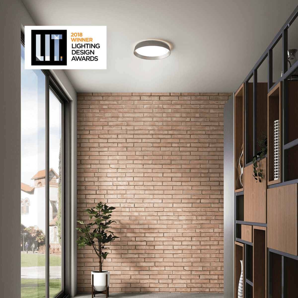 12″ Dual - light Flush Mount - Orvon Lighting