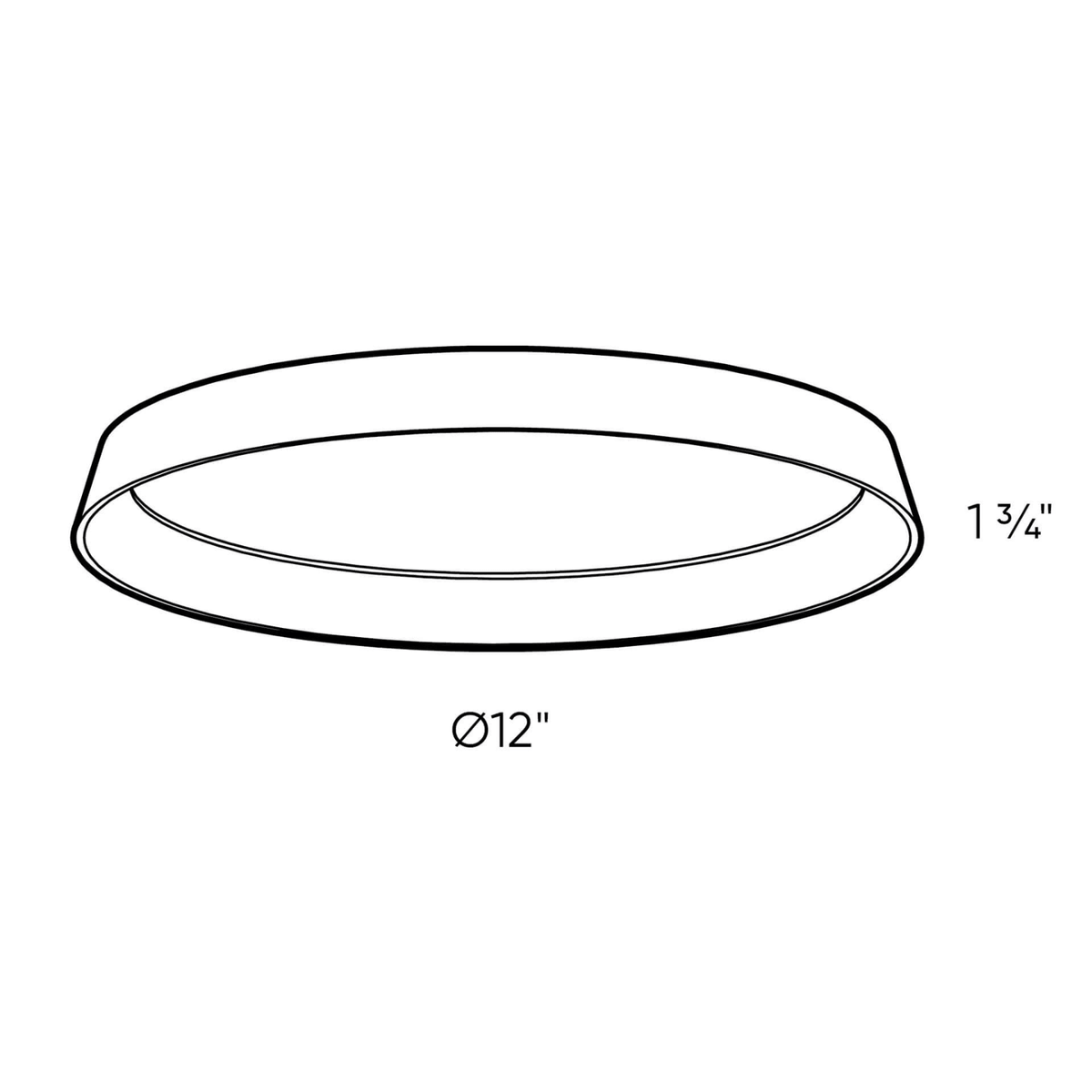 12″ Dual - light Flush Mount - Orvon Lighting