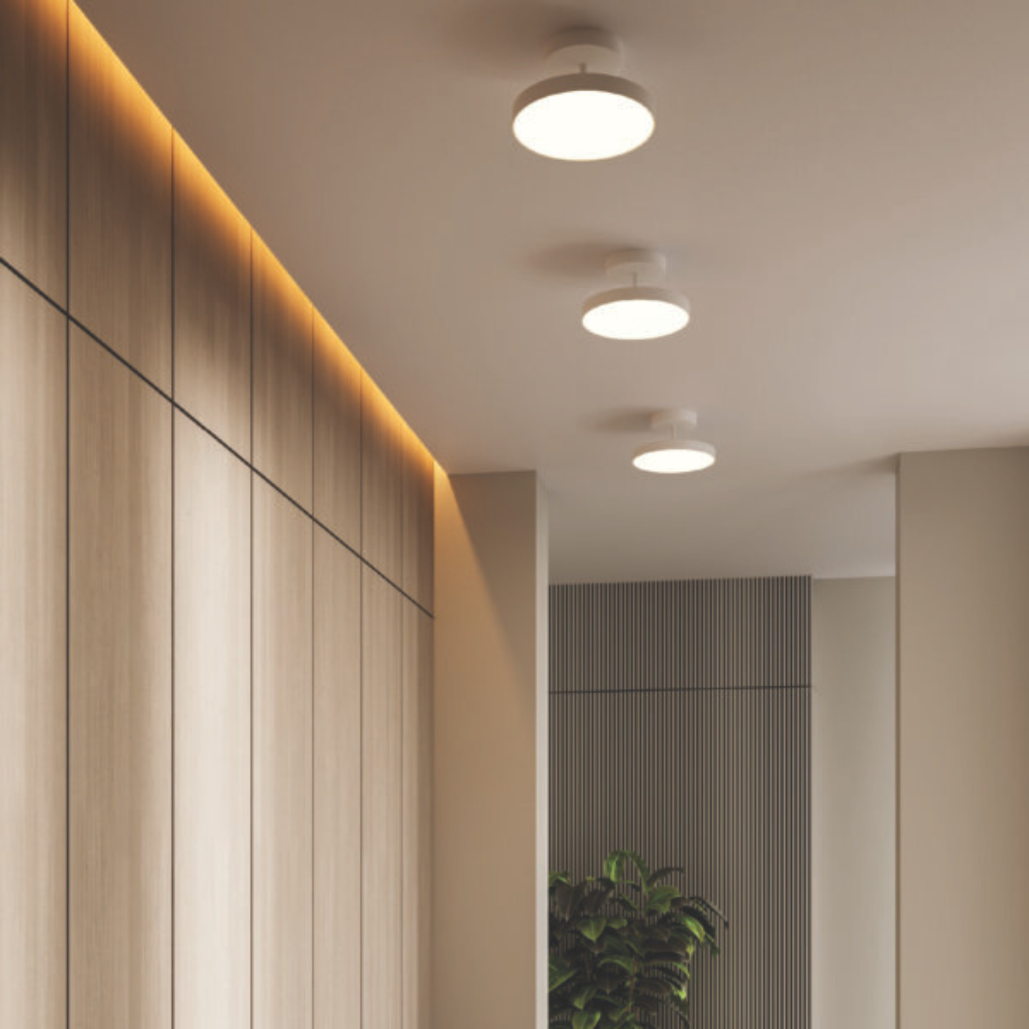 12″ 2-in-1 Pendant and flush mount