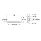 12in large step light - Orvon Lighting