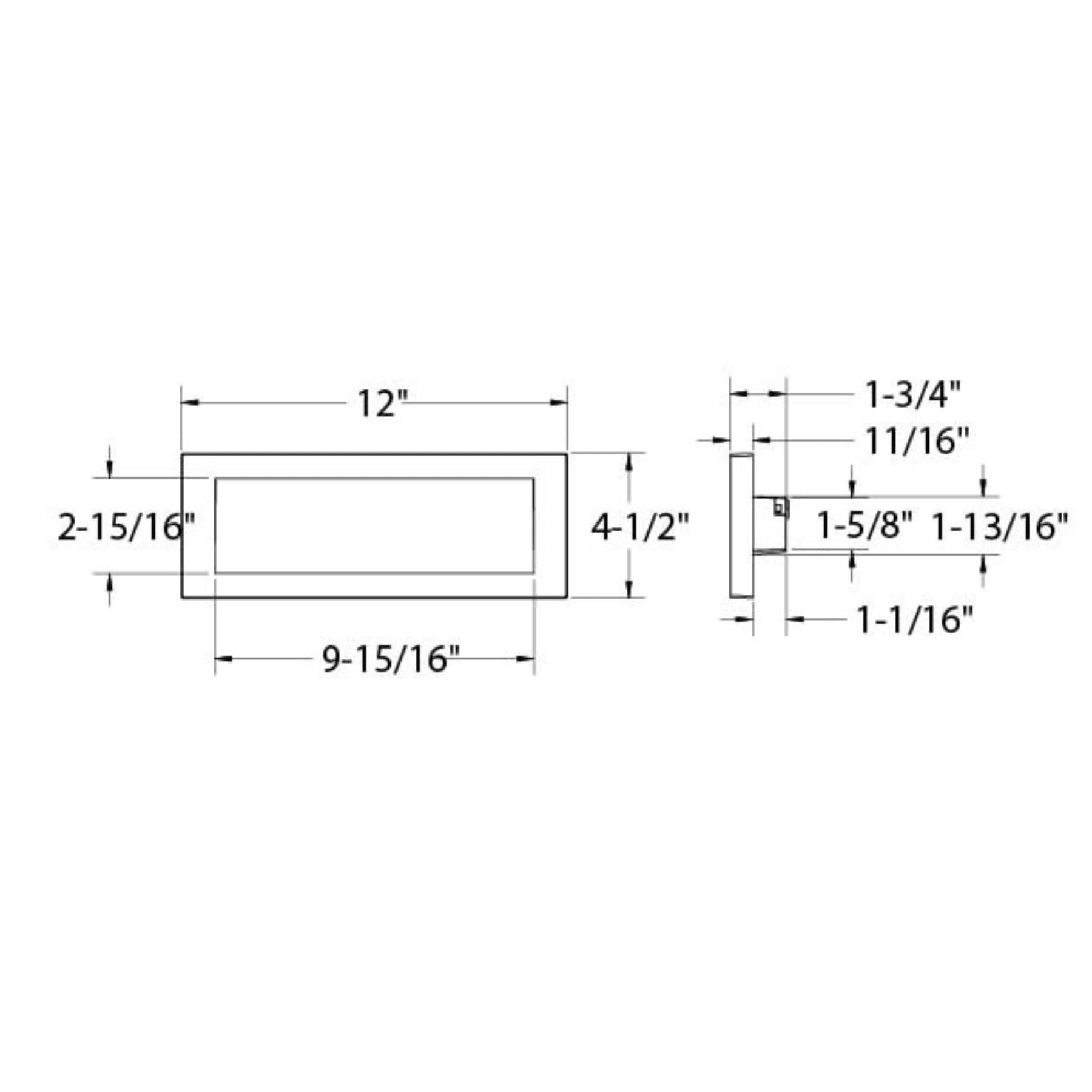12in large step light - Orvon Lighting