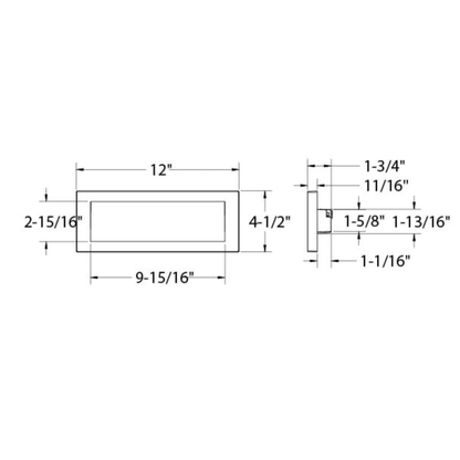 12in large step light - Orvon Lighting