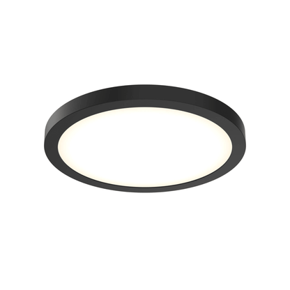 14 Inch Round Indoor/Outdoor LED Flush Mount - Orvon Lighting