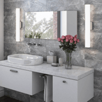 18 Inch CCT Glass LED Vanity Light - Orvon Lighting
