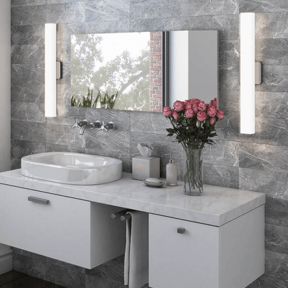 18 Inch CCT Glass LED Vanity Light - Orvon Lighting