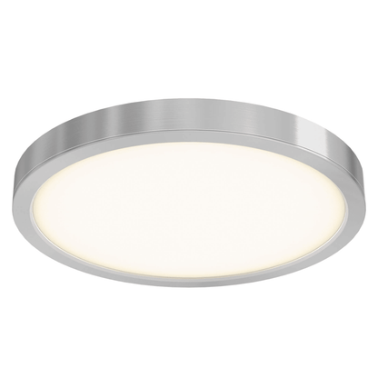 18 Inch Round Indoor/Outdoor LED Flush Mount - Orvon Lighting