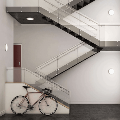 18 Inch Round Indoor/Outdoor LED Flush Mount - Orvon Lighting