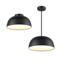 20″ 2 - in - 1 Flush Mount And Pendant - Orvon Lighting