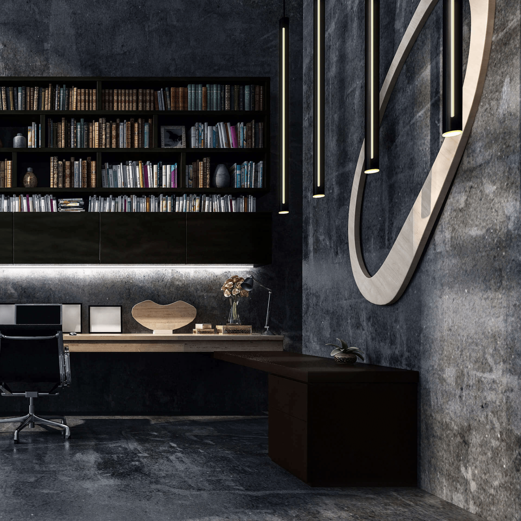 24″ Cylindrical Pendant Light - Orvon Lighting