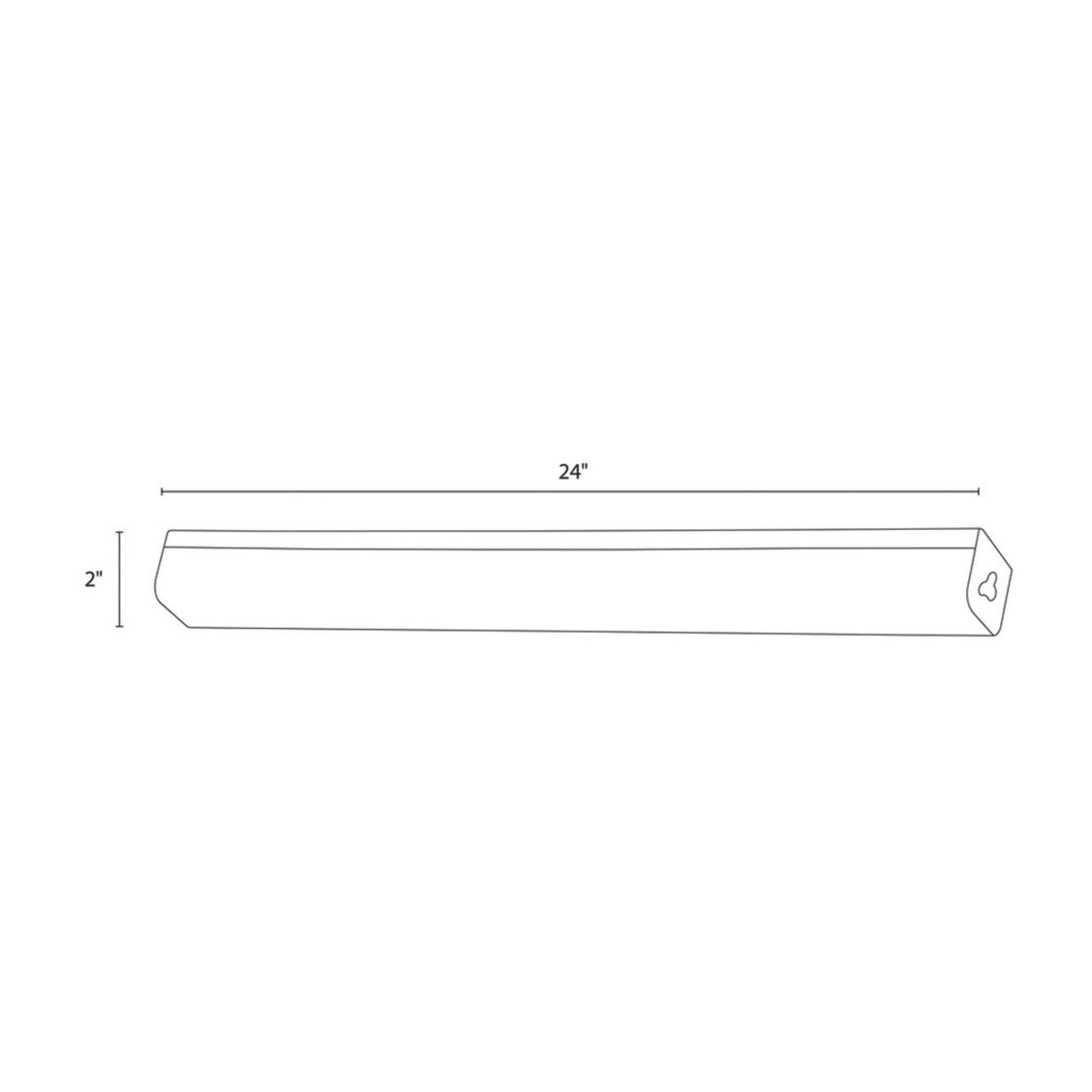 24 - in LED Shop Light White - Orvon Lighting