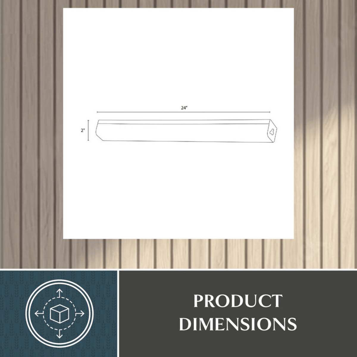 24 - in LED Shop Light White - Orvon Lighting