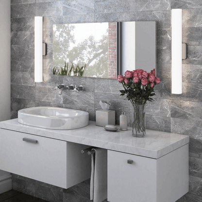 24 Inch CCT Glass LED Vanity Light - Orvon Lighting