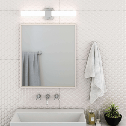 24 Inch CCT Glass LED Vanity Light - Orvon Lighting