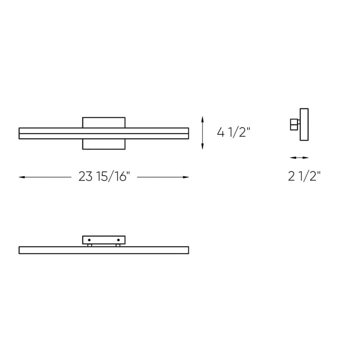 24 Inch CCT LED Linear Vanity Light - Orvon Lighting