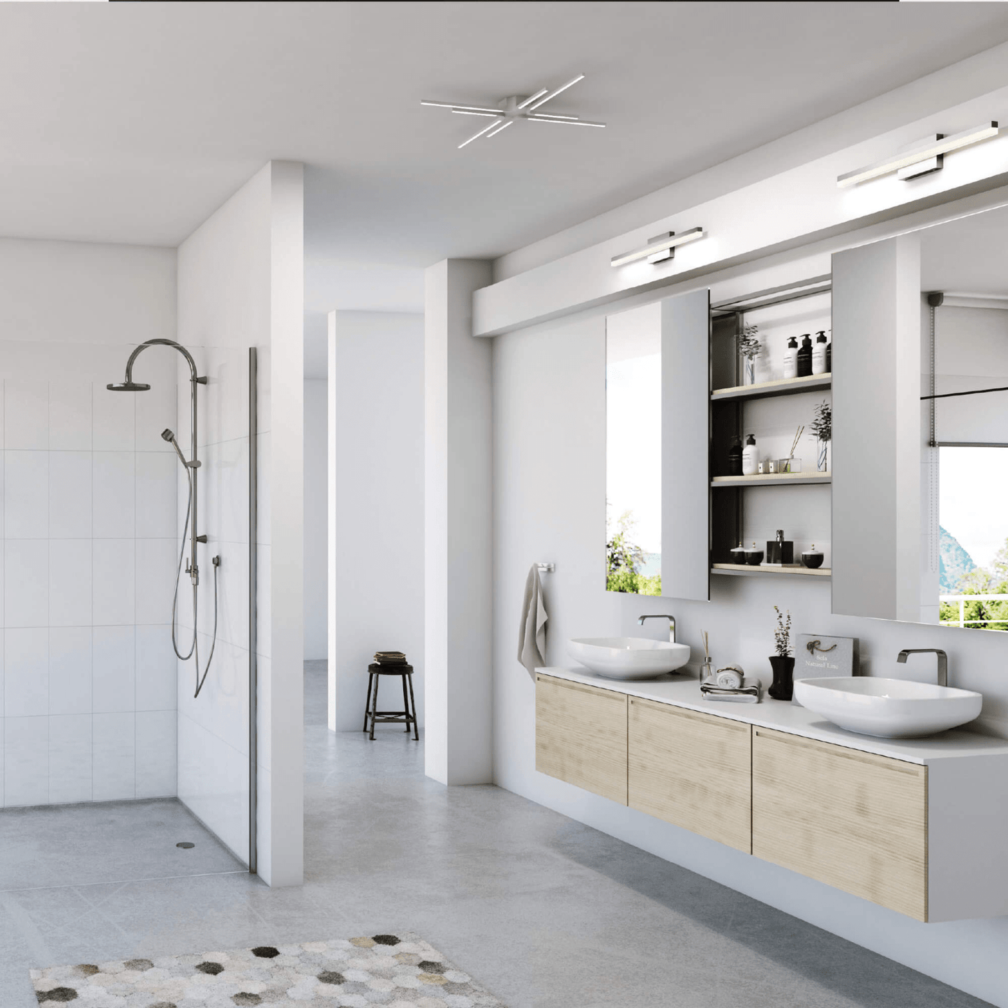 24 Inch CCT LED Linear Vanity Light - Orvon Lighting