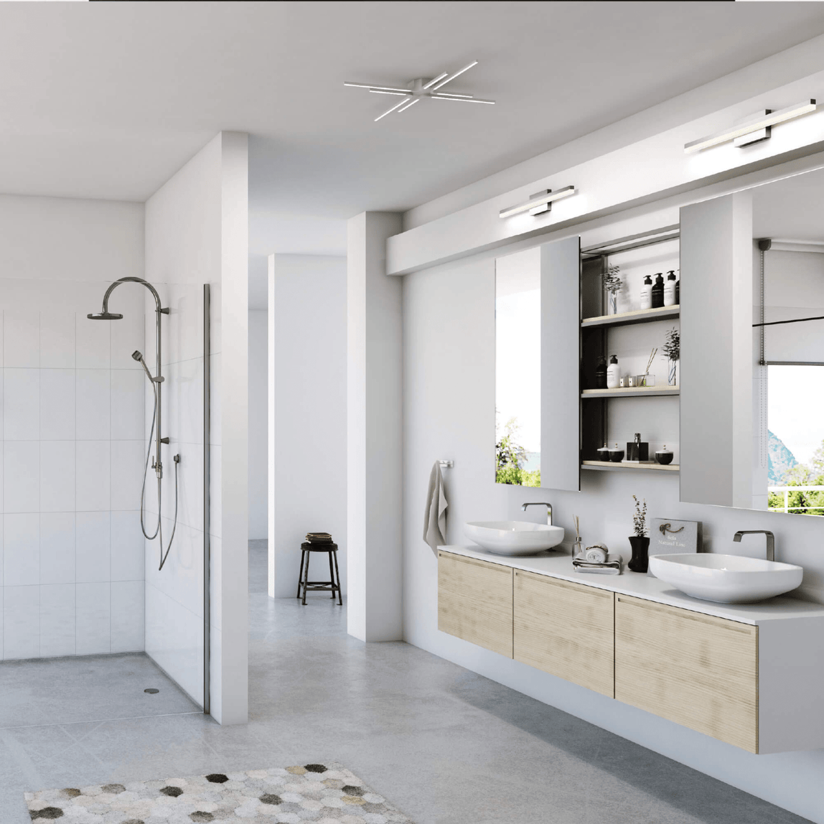 24 Inch CCT LED Linear Vanity Light - Orvon Lighting