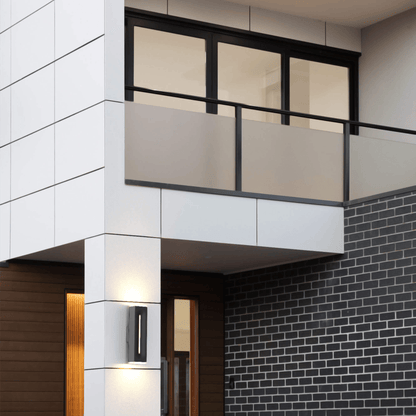 24 Inch Rectangular CCT Dual Light Wall Sconce - Orvon Lighting