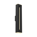24 Inch Rectangular CCT Dual Light Wall Sconce - Orvon Lighting