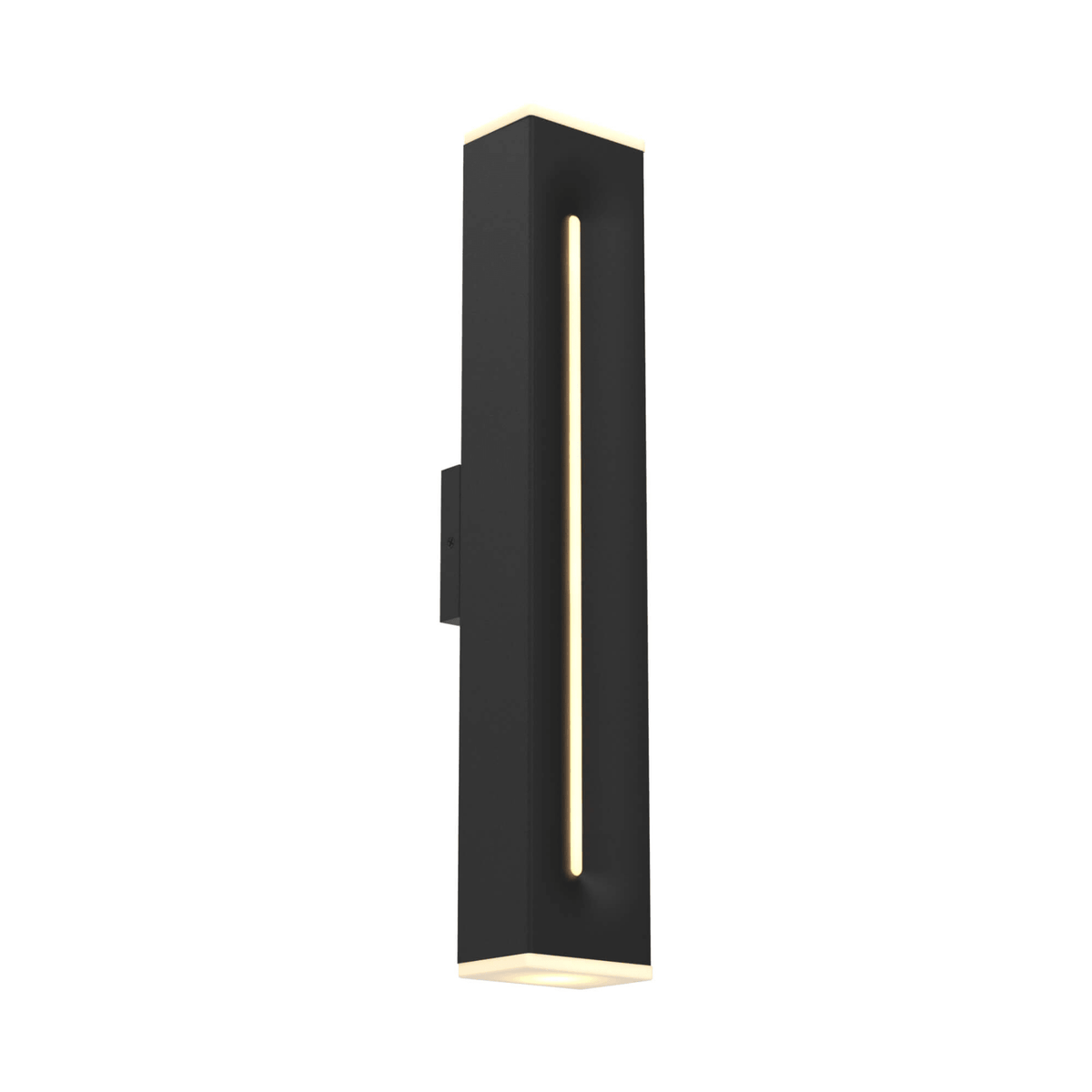 24 Inch Rectangular CCT Dual Light Wall Sconce - Orvon Lighting