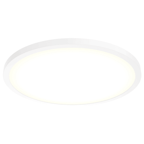 24 Inch Round Indoor/Outdoor LED Flush Mount - Orvon Lighting