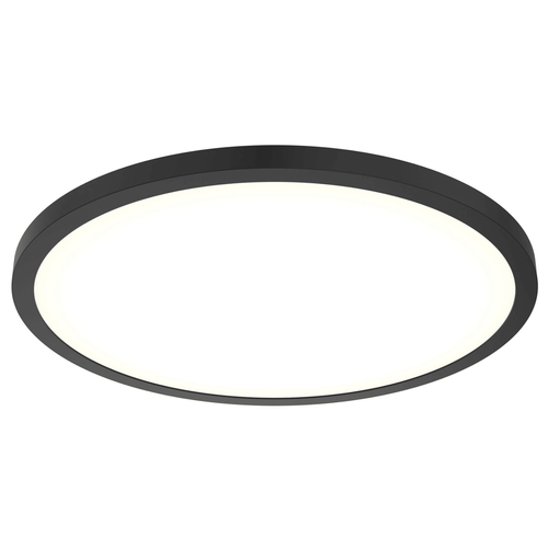 24 Inch Round Indoor/Outdoor LED Flush Mount - Orvon Lighting