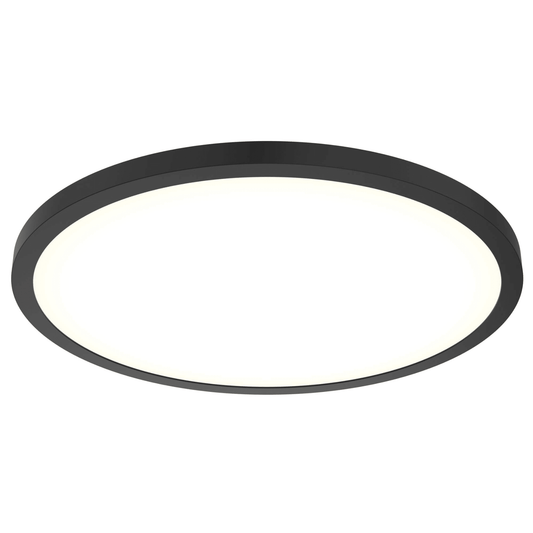 24 Inch Round Indoor/Outdoor LED Flush Mount - Orvon Lighting