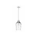 Bejamin 1 Light 9 inch Brushed Polished Nickel Pendant Ceiling Light