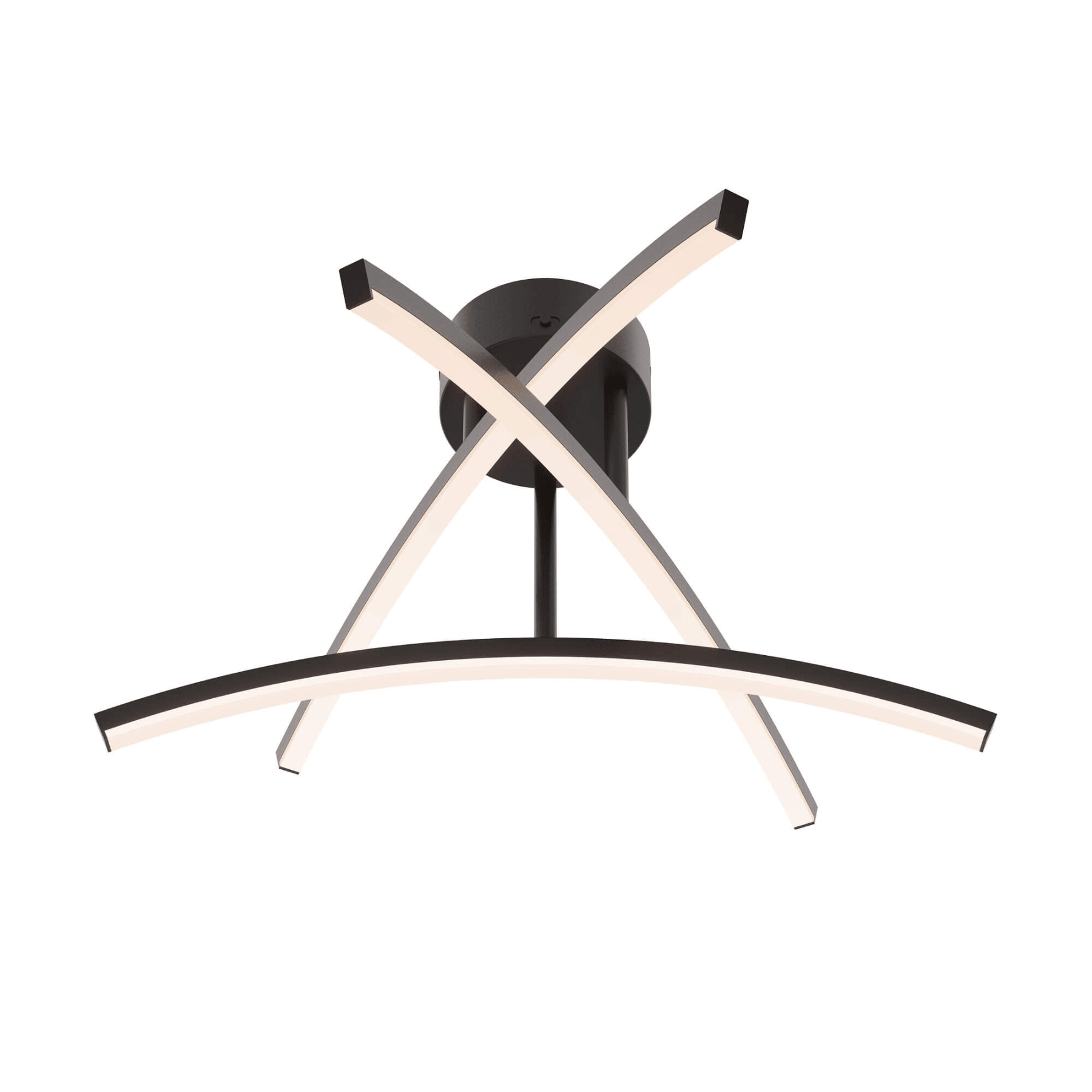 3 Curved Branch 20″ Flush Mount - Orvon Lighting