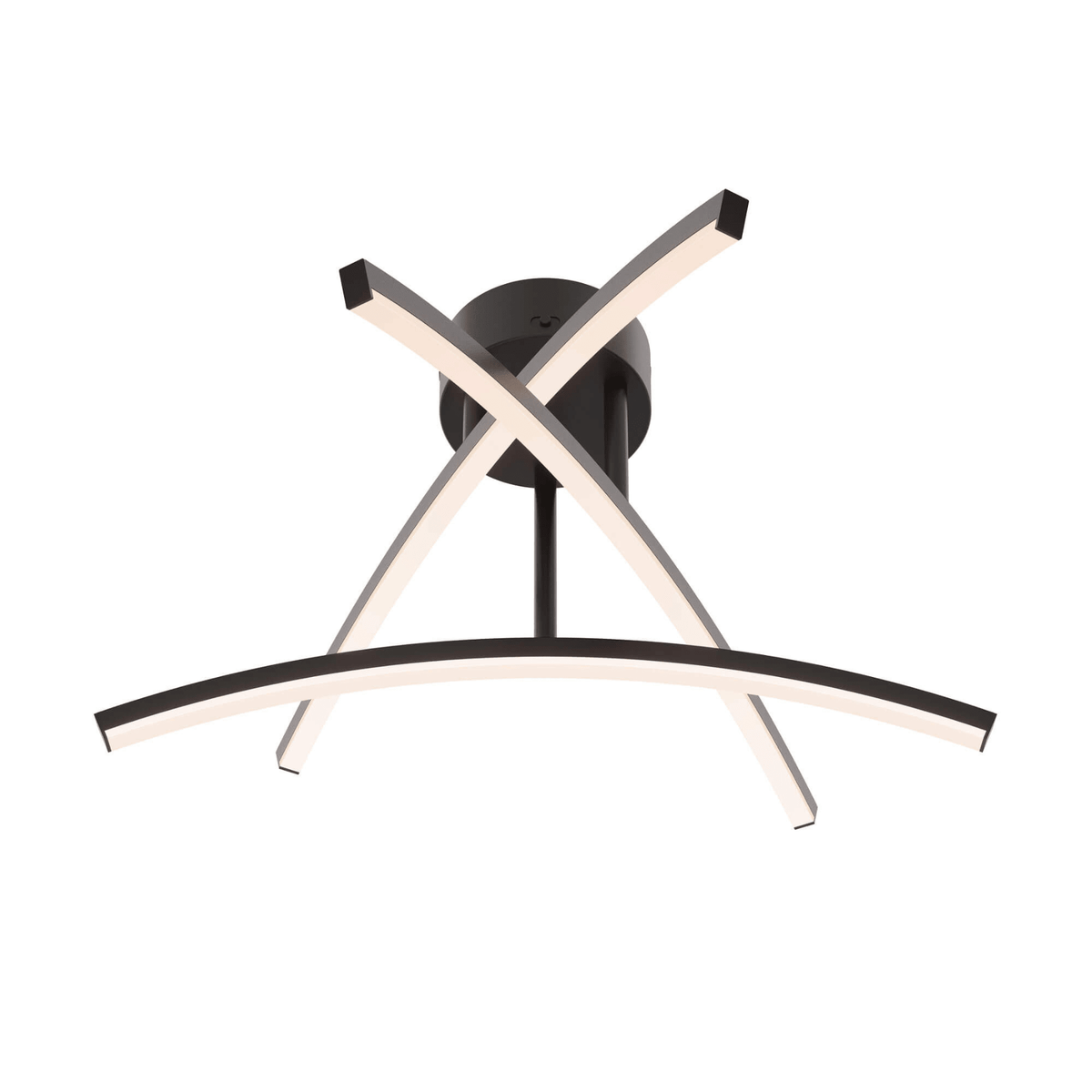 3 Curved Branch 20″ Flush Mount - Orvon Lighting