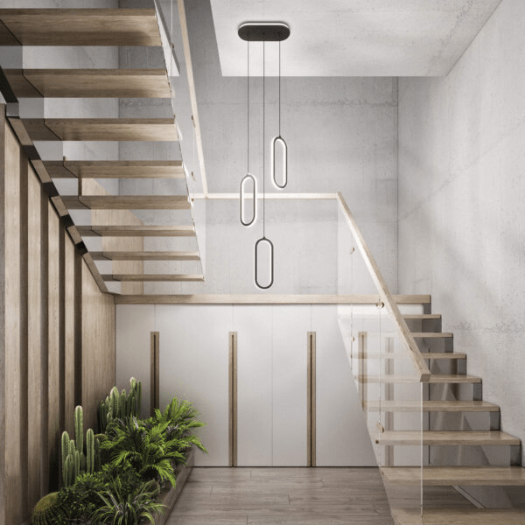 3 - Light Cluster Pendant - Orvon Lighting
