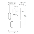 3 - Light Cluster Pendant - Orvon Lighting
