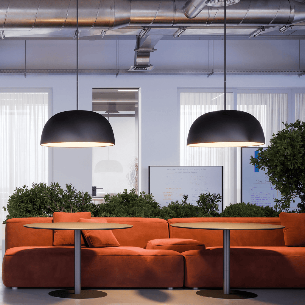 30″ 2 - in - 1 Flush Mount And Pendant - Orvon Lighting