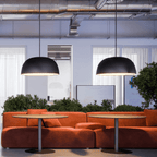 30″ 2 - in - 1 Flush Mount And Pendant - Orvon Lighting