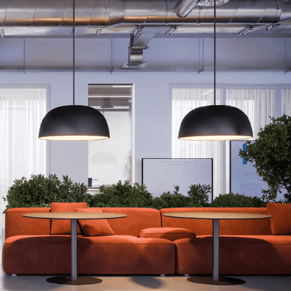 30″ 2 - in - 1 Flush Mount And Pendant - Orvon Lighting