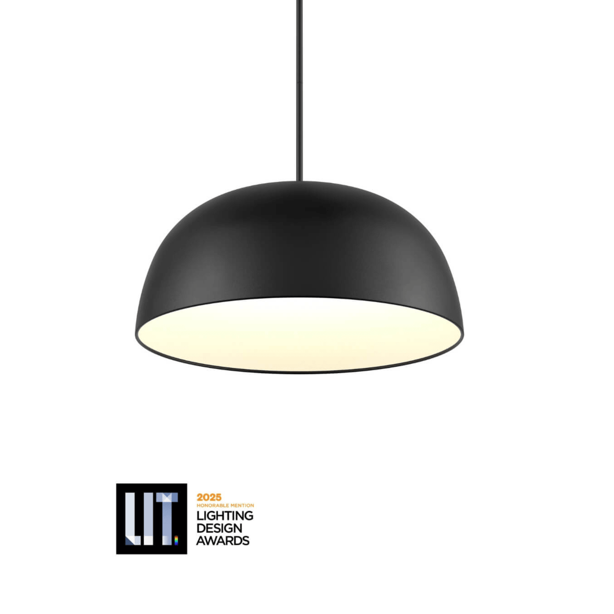 30″ 2 - in - 1 Flush Mount And Pendant - Orvon Lighting