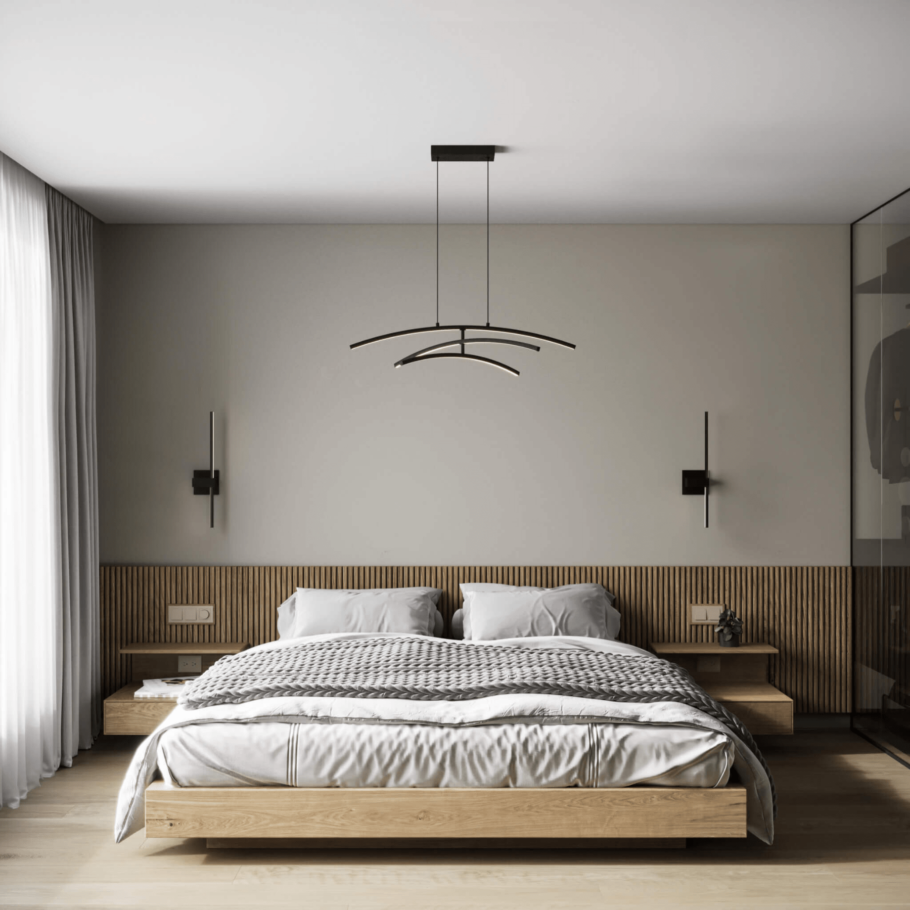 36″ LED Ceiling Pendant - Orvon Lighting