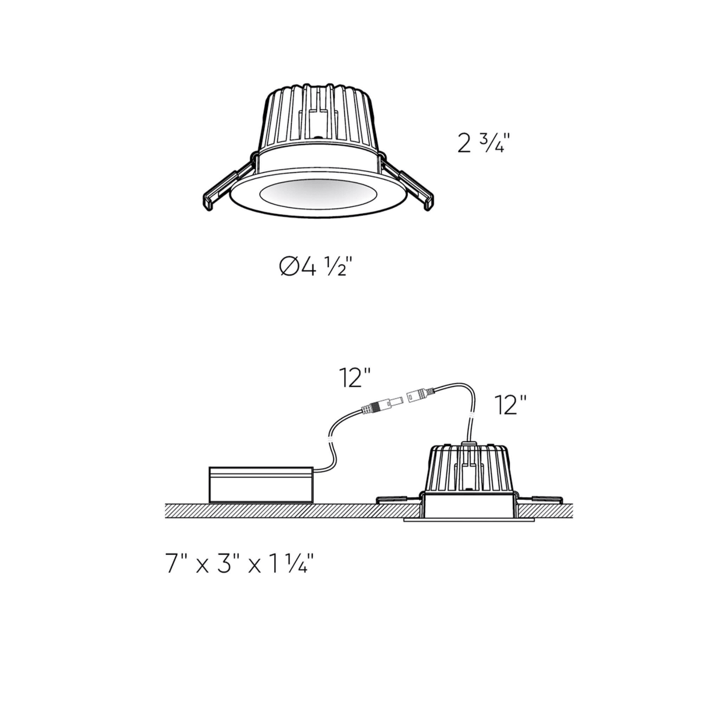 4 Inch Smart Rgb + cct Led Regressed Recessed Light - Orvon Lighting