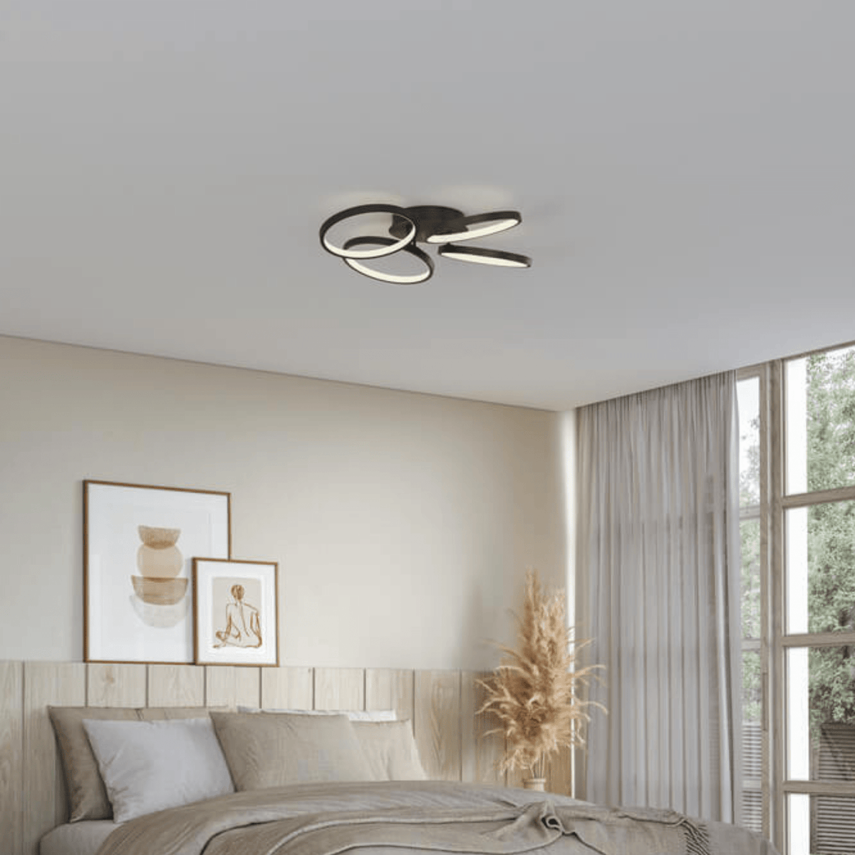 4 - Ring 24″ Flush Mount - Orvon Lighting