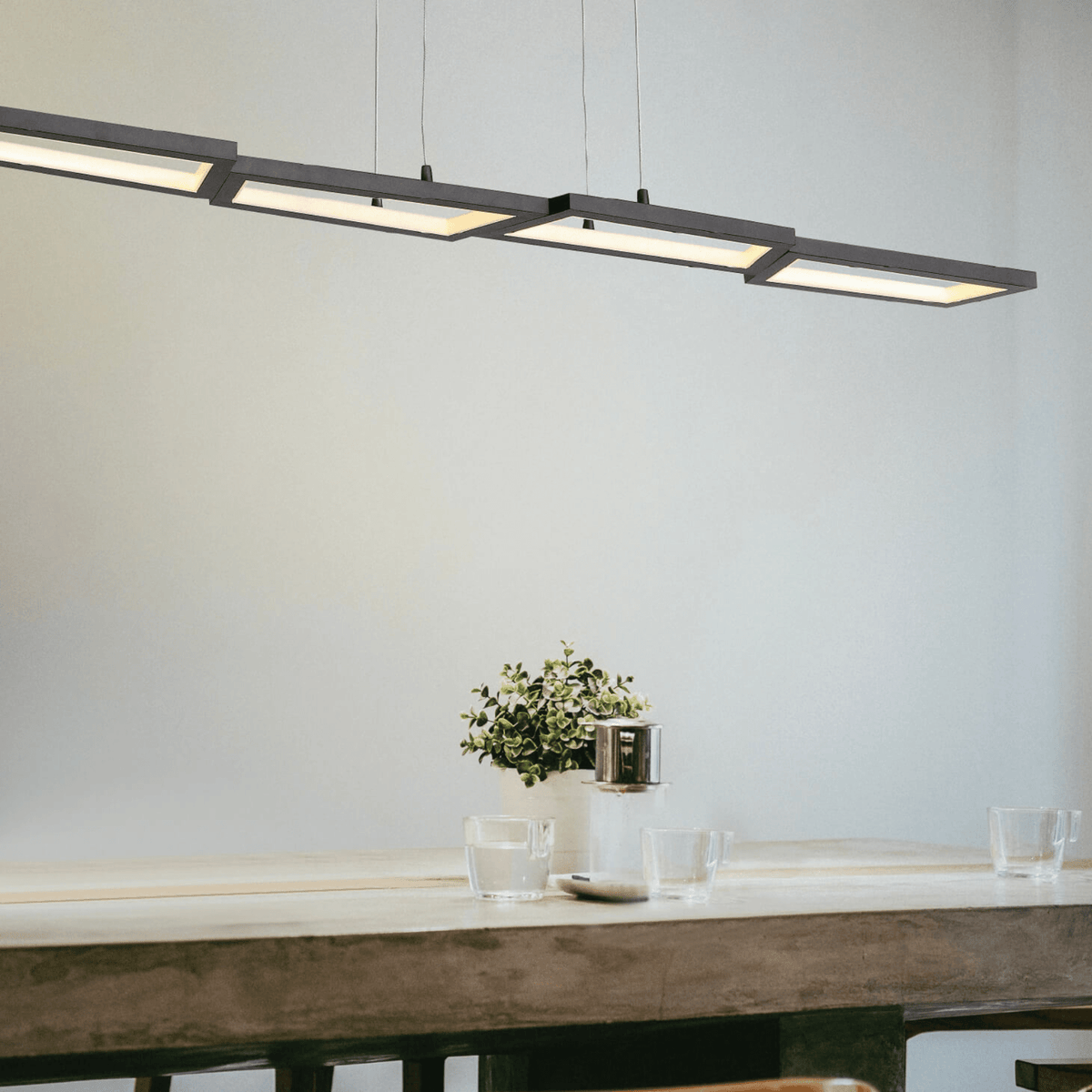 44″ Linear LED Pendant Light - Orvon Lighting
