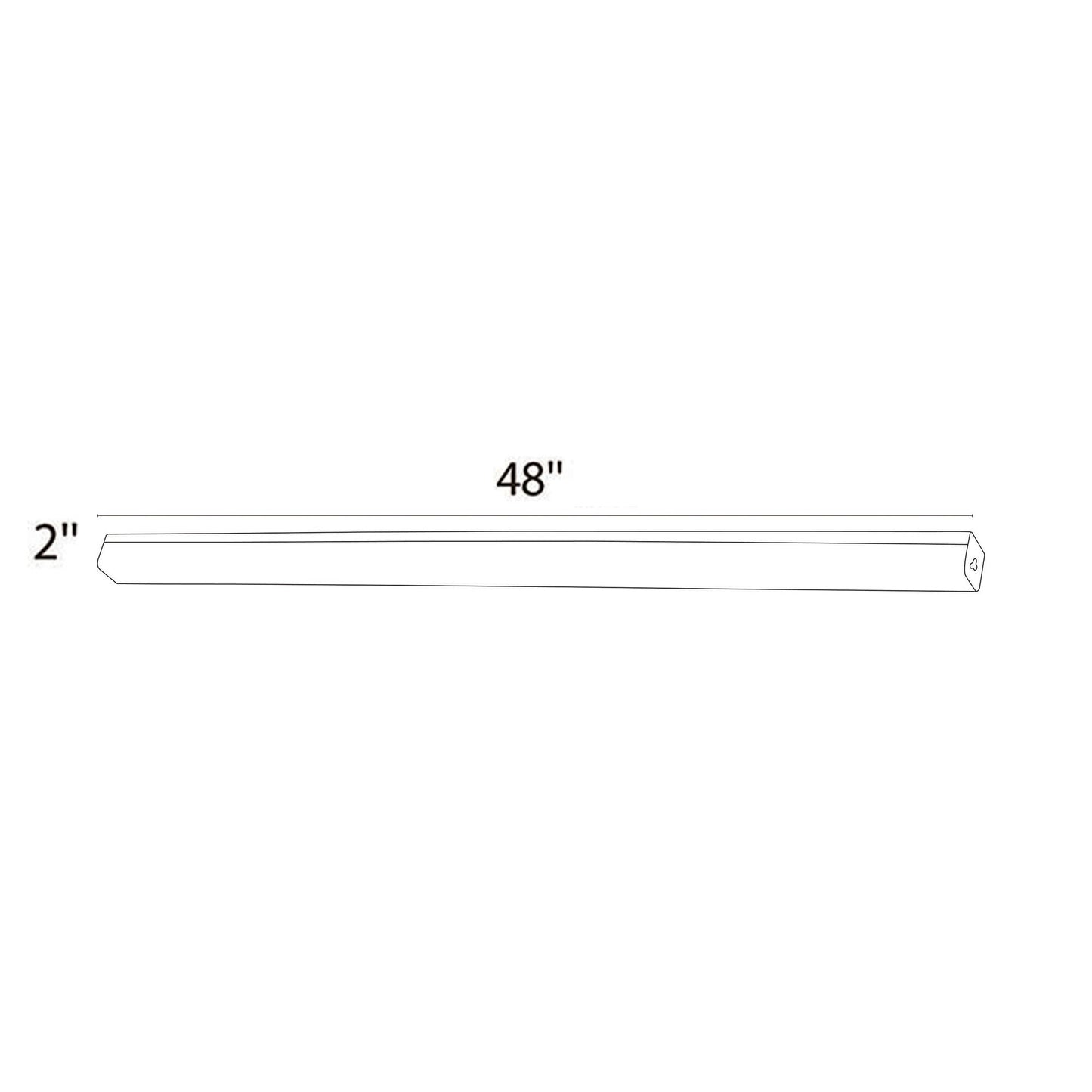 48 - in LED Shop Light White - Orvon Lighting
